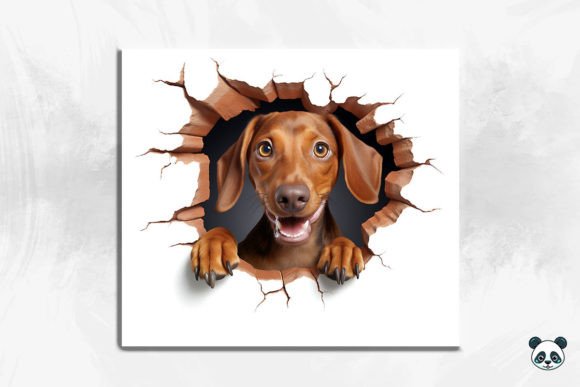 3D Dachshund Cracked Hole 4: A Practical Guide for Tumbler Sublimation and Digital Design