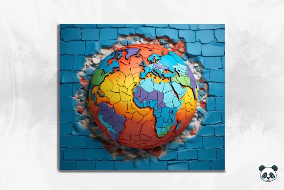 Elevating Sublimation Design: The Strategic Value of the 3D Earth Cracked Hole Tumbler Wrap