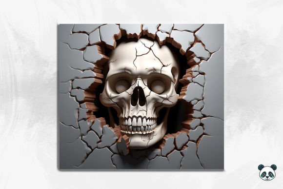 Evaluating the 3D Skeleton Cracked Hole Tumbler Wrap 12 for Sublimation Projects
