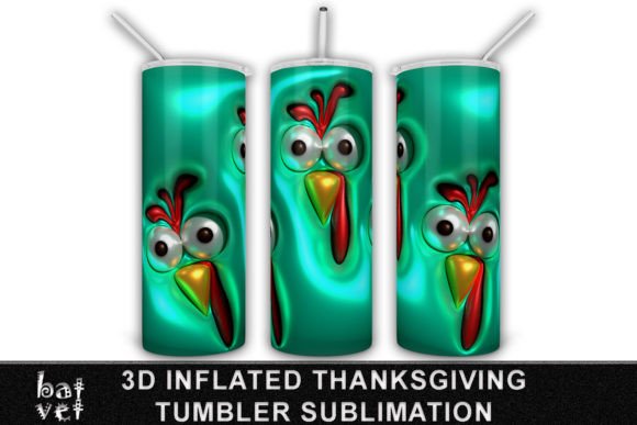 Mastering 3D Inflated Thanksgiving Tumbler Sublimation: A Complete Guide to Puffy Turkey Designs