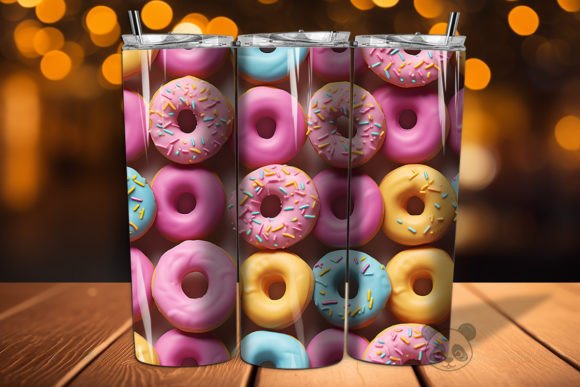 Mastering the 3D Donut Seamless Pattern 8 for Professional Sublimation Results