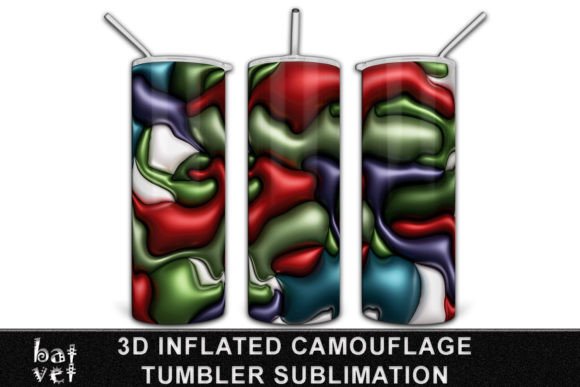 Mastering the 3D Inflated Camouflage Tumbler Design for Professional Sublimation Results