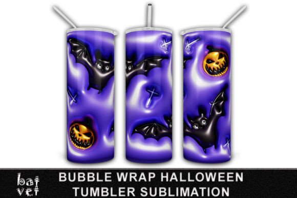 Mastering the Bubble Wrap Halloween Tumbler Design PNG for Professional Sublimation Results